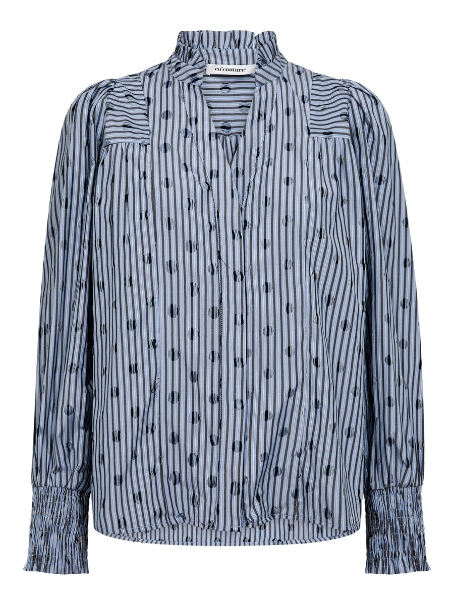 

Блуза co'couture Trixie, цвет Smoke blue/Light blue
