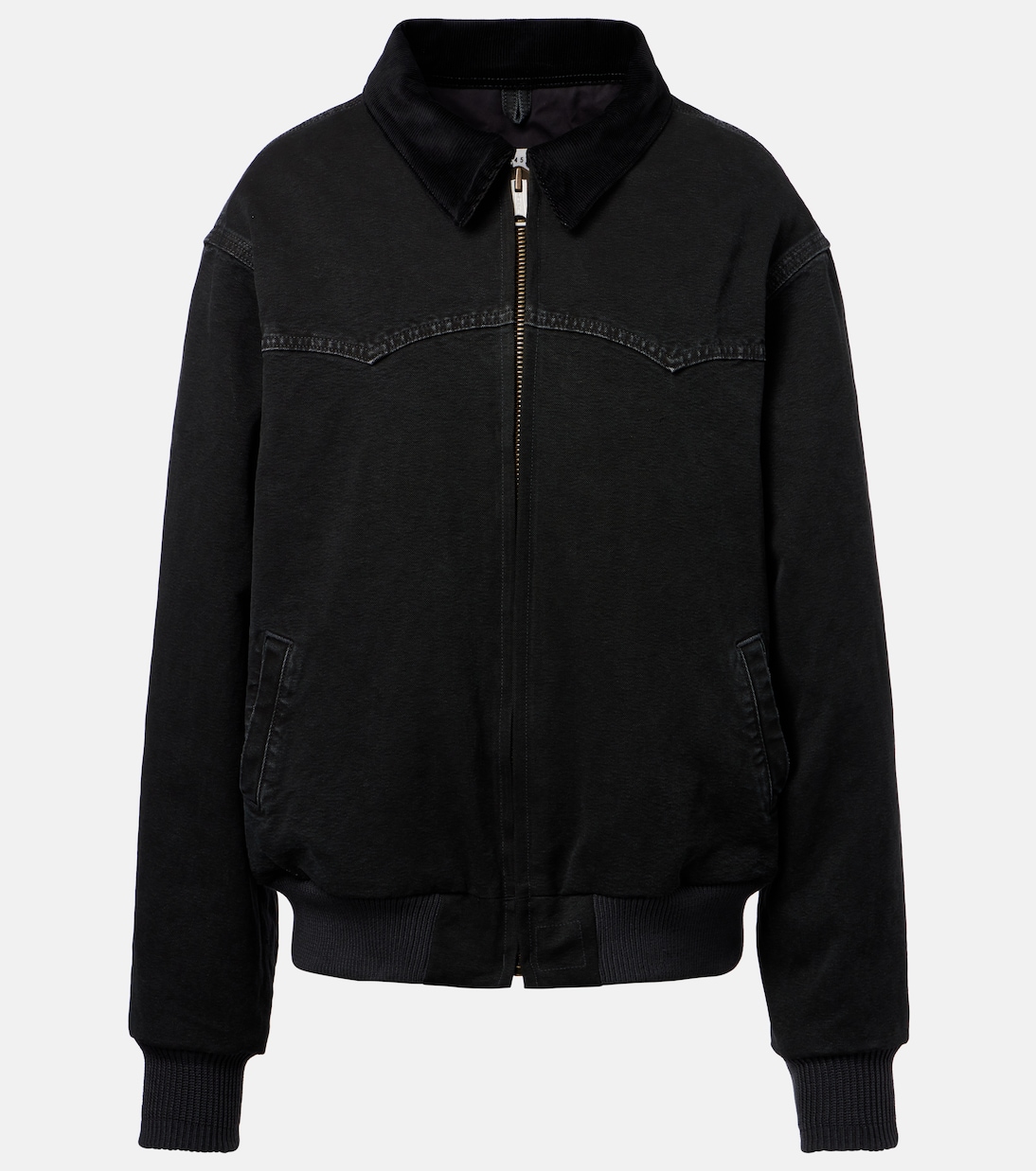 

Хлопковая куртка-бомбер Maison Margiela, Washed Black