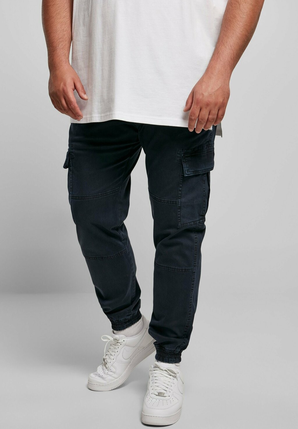 

Брюки-карго WASHED JOGGING Urban Classics, темно-синий