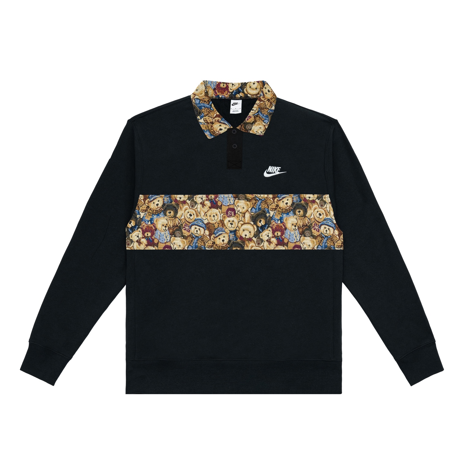 

Спортивная поло Unisex Nike, черный