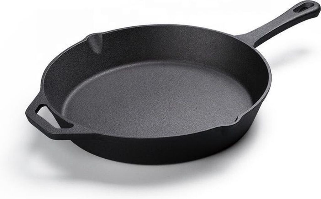 

Чугунная сковорода Koock Amsterdam Skillet — подходит для всех типов плит, включая гриль и индукционные