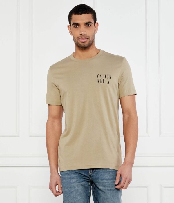 

Футболка с эффектом омбре Regular fit Calvin Klein Jeans, желтый