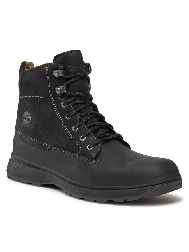 Мужские ботинки Timberland Atwells Ave кожаные комбинированные, черный — фото 2