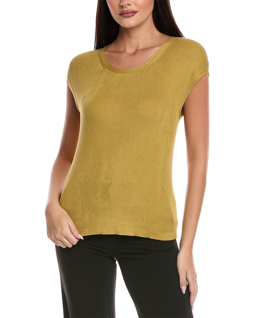 

Лафайетт 148 Нью-Йорк ребристый свитер из смесового шелка Lafayette 148 New York, желтый