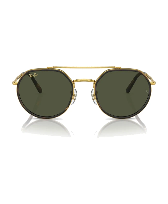 

Круглые солнцезащитные очки неправильной формы RB3765 Ray-Ban, желтый