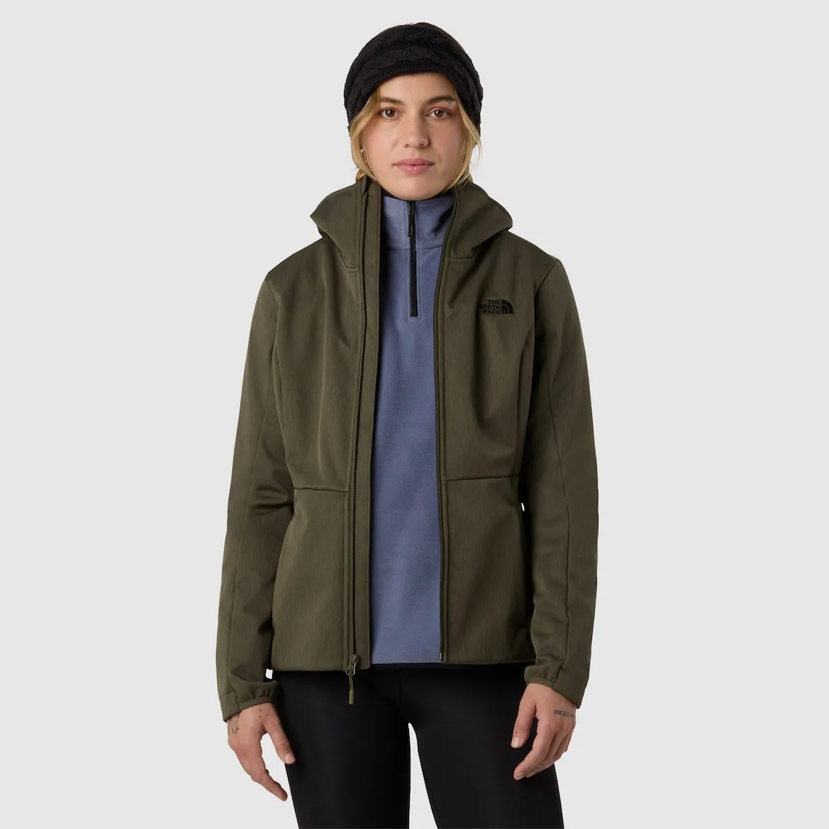 

Женская софтшелл-куртка Quest Highloft The North Face, зеленый