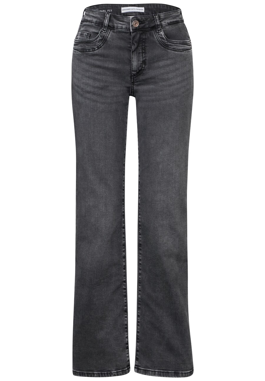 

Джинсы Bootcut STREET ONE, серый деним