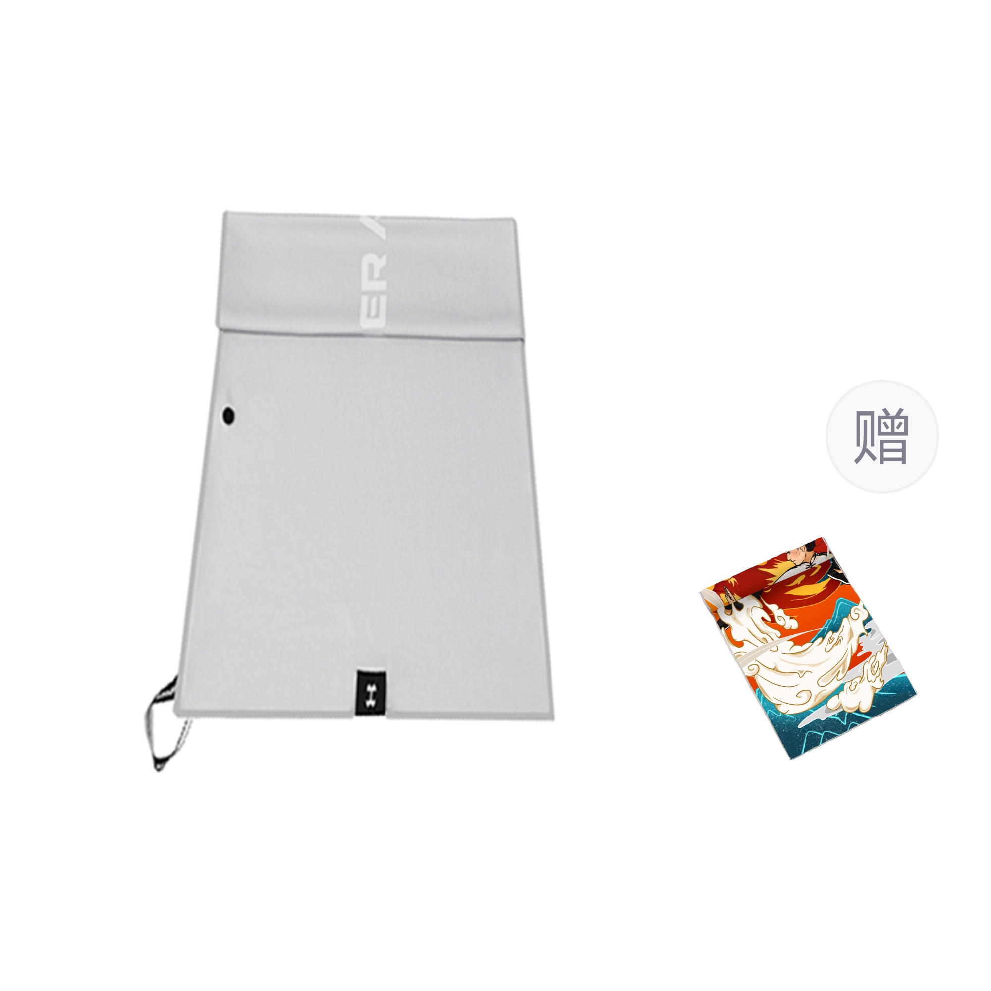 

Напульсник повязка, спортивное полотенце, повязка для волос дышащая и защитная gray Under Armour, Gray+China Kung Fu[Sports Towel 2 Pack]