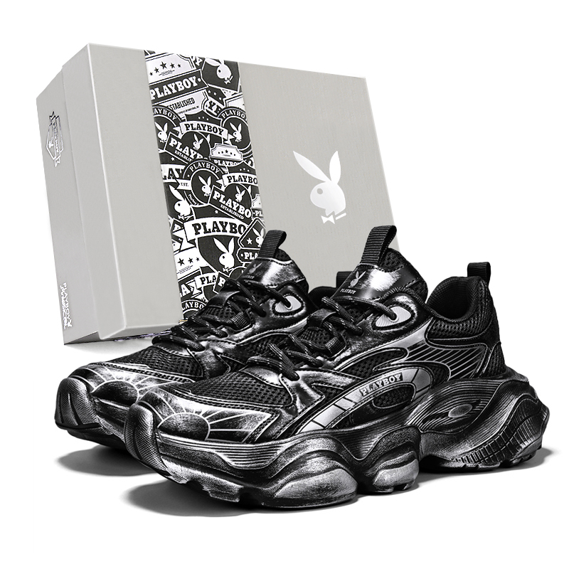 

Подарочный набор Blossom Breeze Кроссовки Chunky Low-Top Playboy Мужские Черные
