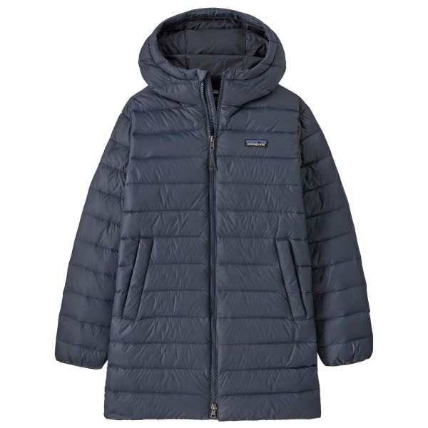 

Детский пуховый свитер-парка - пуховик Patagonia, Smolder Blue