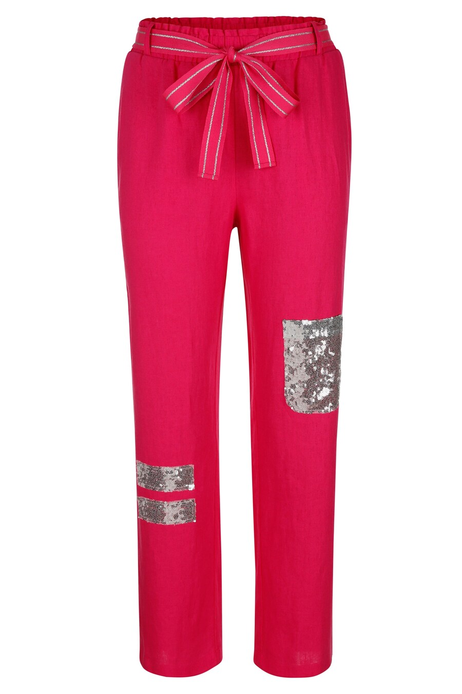 

Тканевые брюки MIAMODA Regular Pants, цвет neon pink