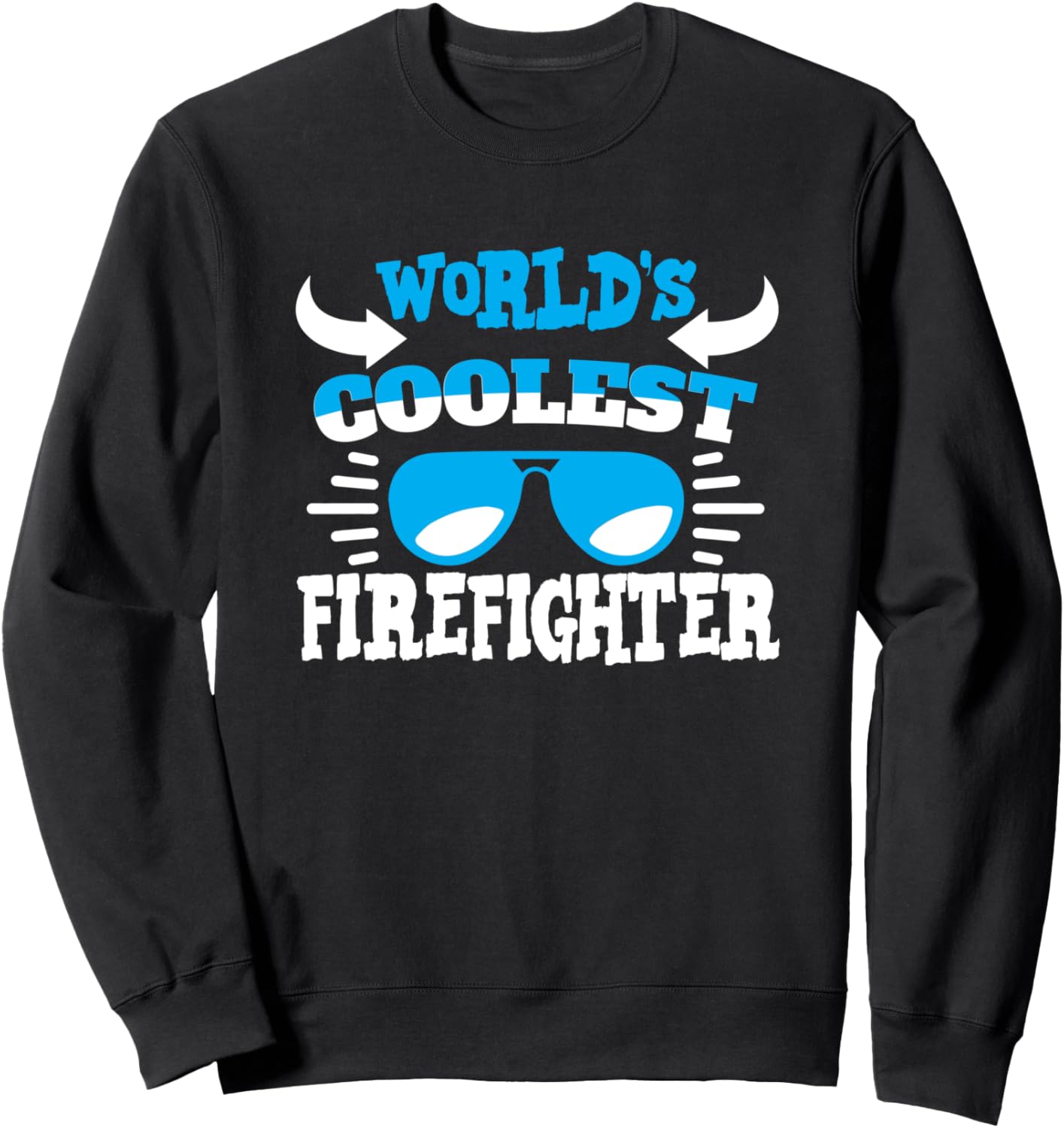 

Самая крутая в мире толстовка пожарного Awesome World´S Coolest Firefighter Clothing, черный