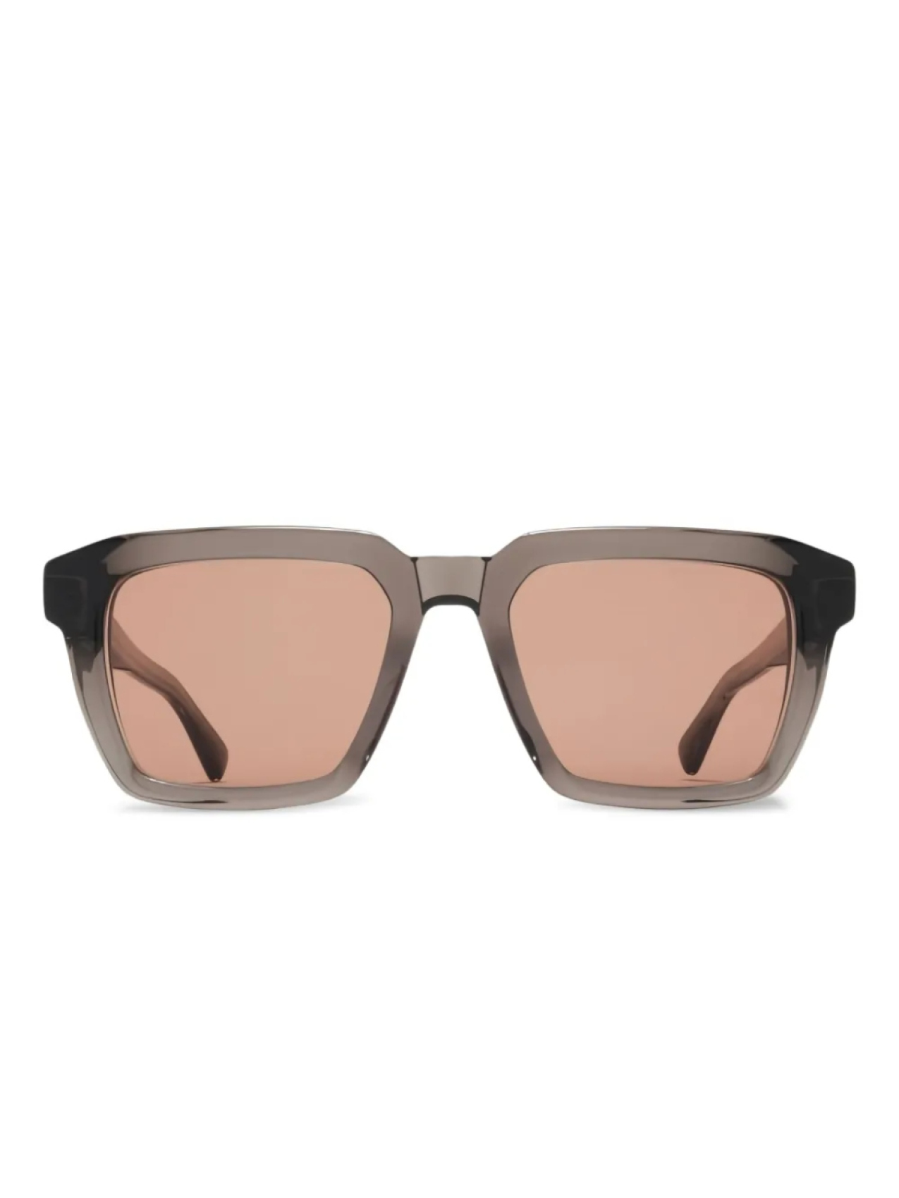 

Солнцезащитные очки в квадратной оправе Mykita, коричневый