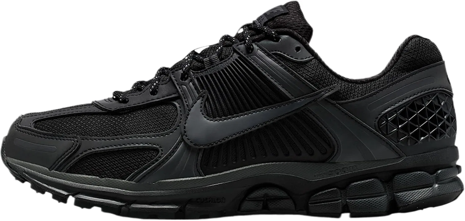 Кроссовки Nike Zoom Vomero 5, мужские, Black/Anthracite/Light Lemon Twist/Black, размерная сетка мужская/женская