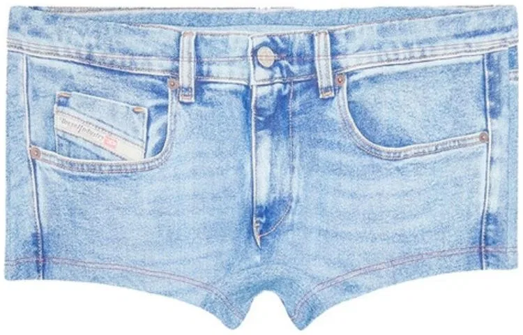 Джинсовые шорты Men's Blue Moderate DIESEL