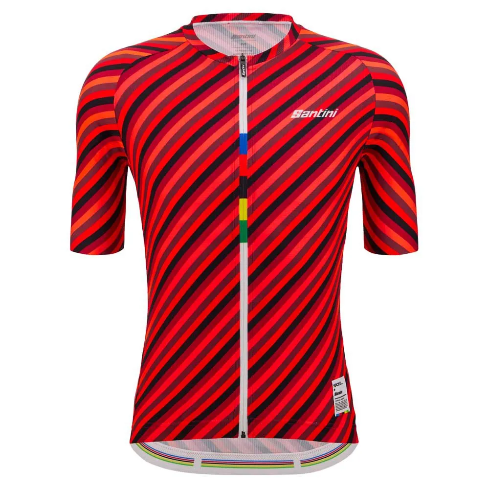 

Джерси Santini Imola 1968 UCI short sleeve, красный