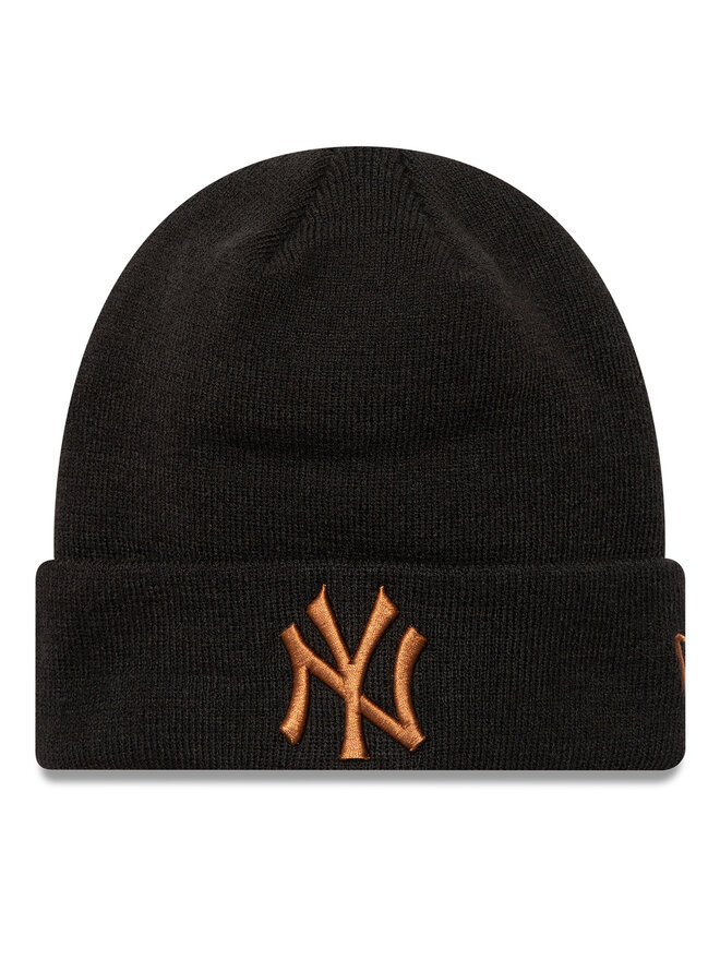 

Зимняя шапка New Era New York Yankees League Essential Cuff Knit Beanie 60580722, черный