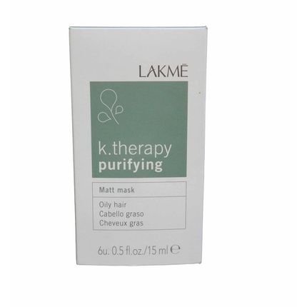 

Очищающая матирующая маска LAKME K. Therapy Purifying Matt Mask 0.5 fl oz