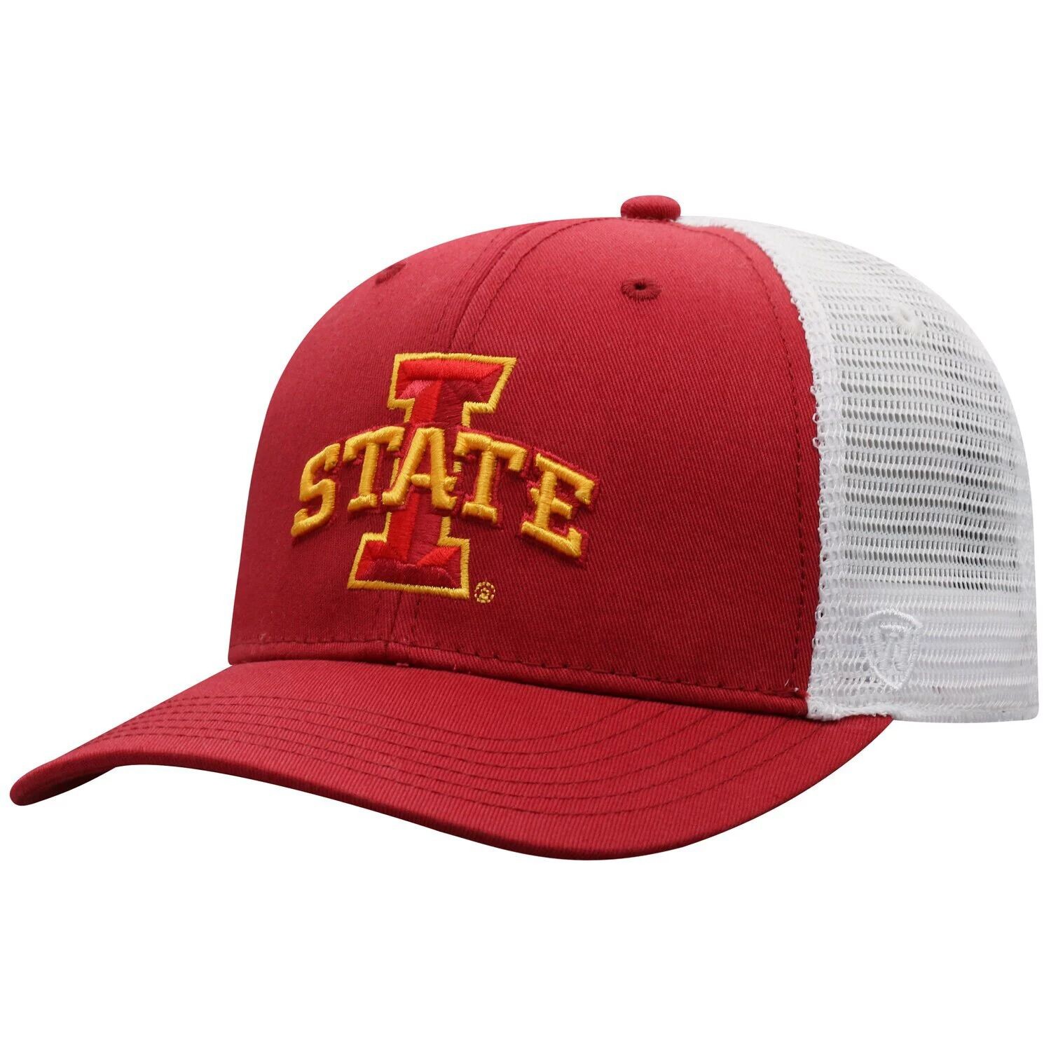 

Мужская кепка Top of the World Cardinal/White Iowa State Cyclones Trucker Snapback