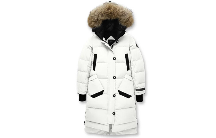 

Женский пуховик Canada Goose, цвет beichenbai