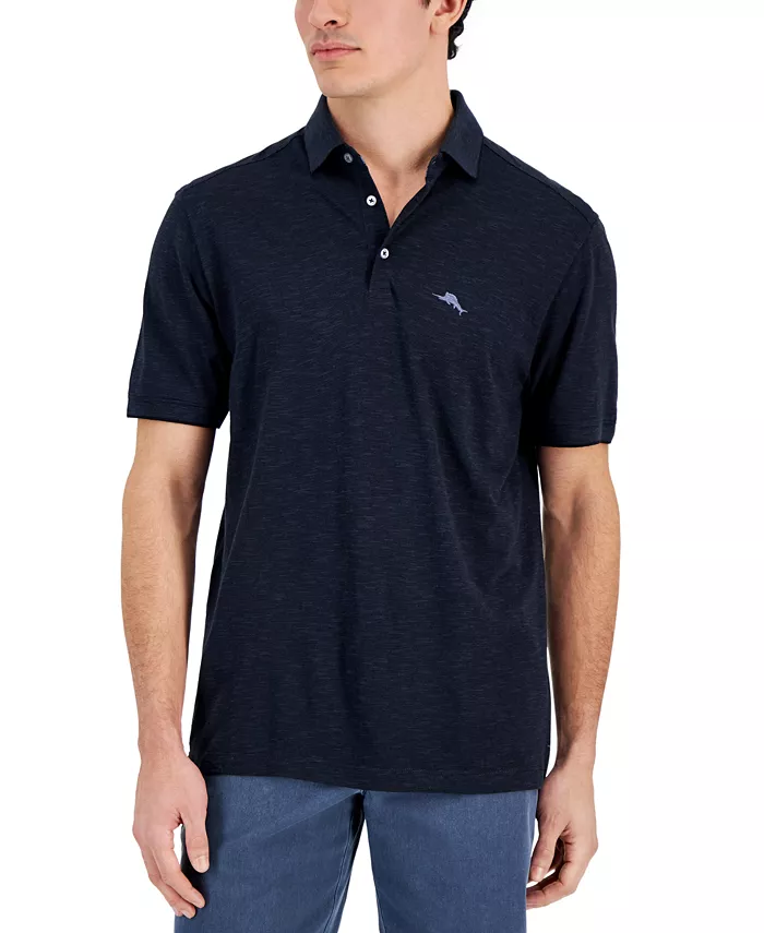 

Мужская поло Portola Point с полосками Space-Dyed Tommy Bahama, синий