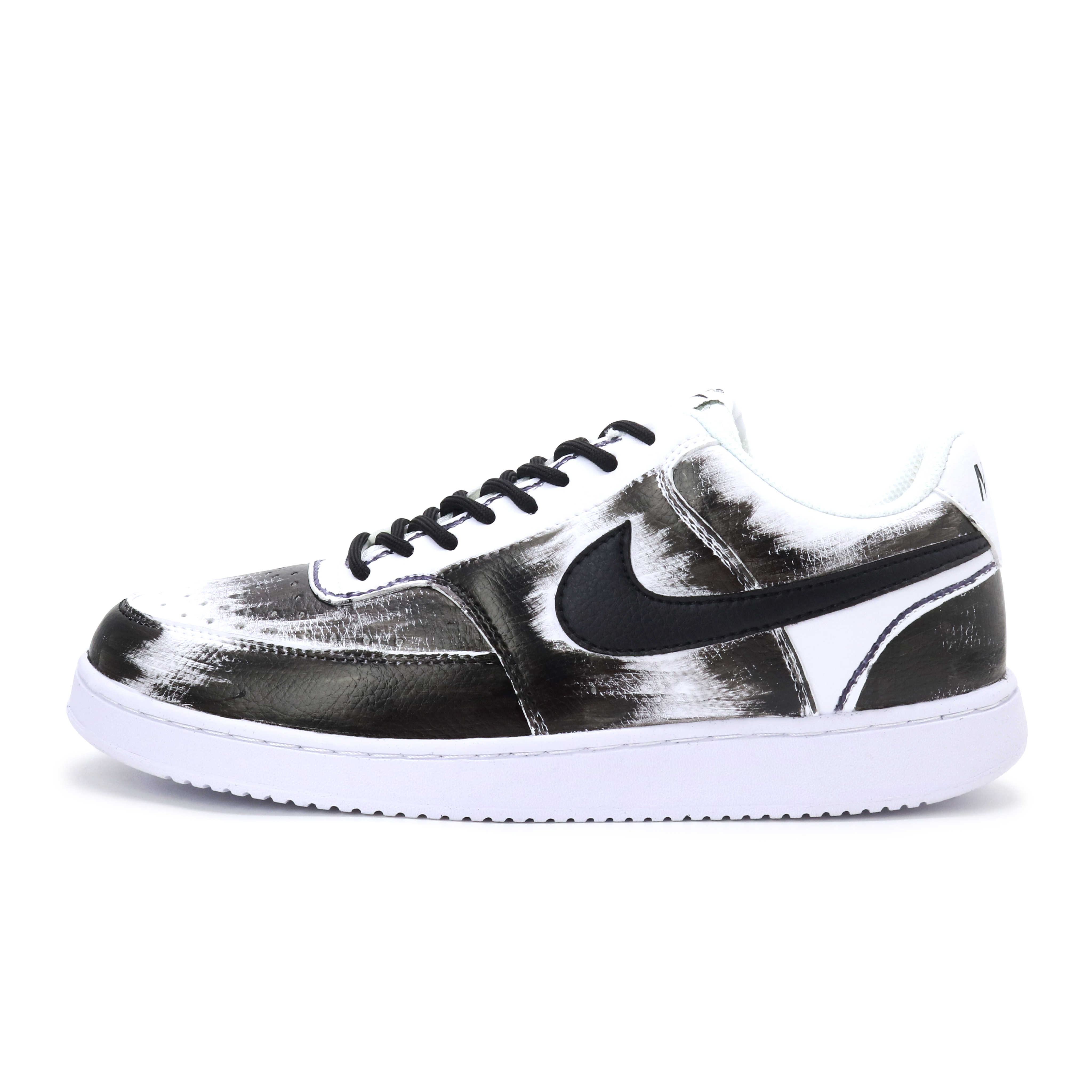 

Nike Кроссовки Court Vision 1 Gothic Sword с низким дышащим верхом для скейтборда, мужские, черно-белые