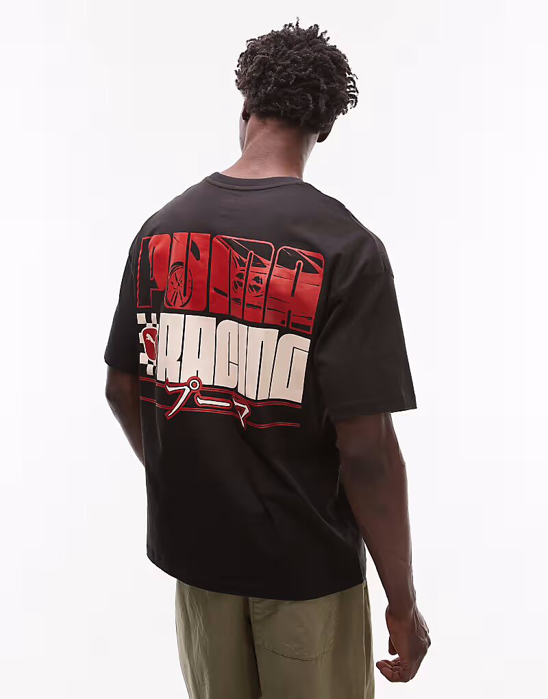 

Футболка с принтом Racing на спине черного цвета Эксклюзивно на Puma