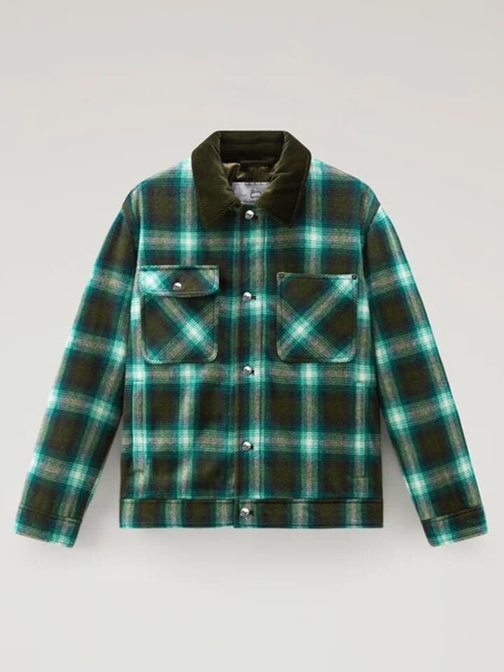 

Зимняя куртка Woolrich, зеленый