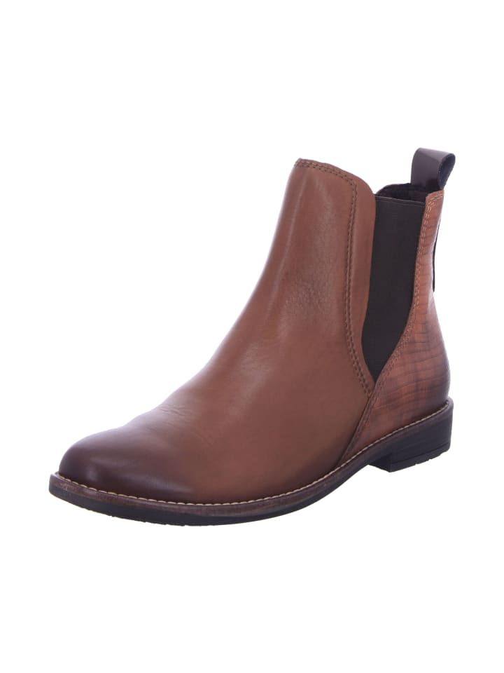 Ботинки челси Marco Tozzi Chelseaboots, цвет COGNAC COMB
