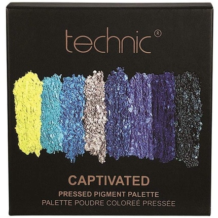 

Палитра теней для век Pressed Pigments - Captivated Technic