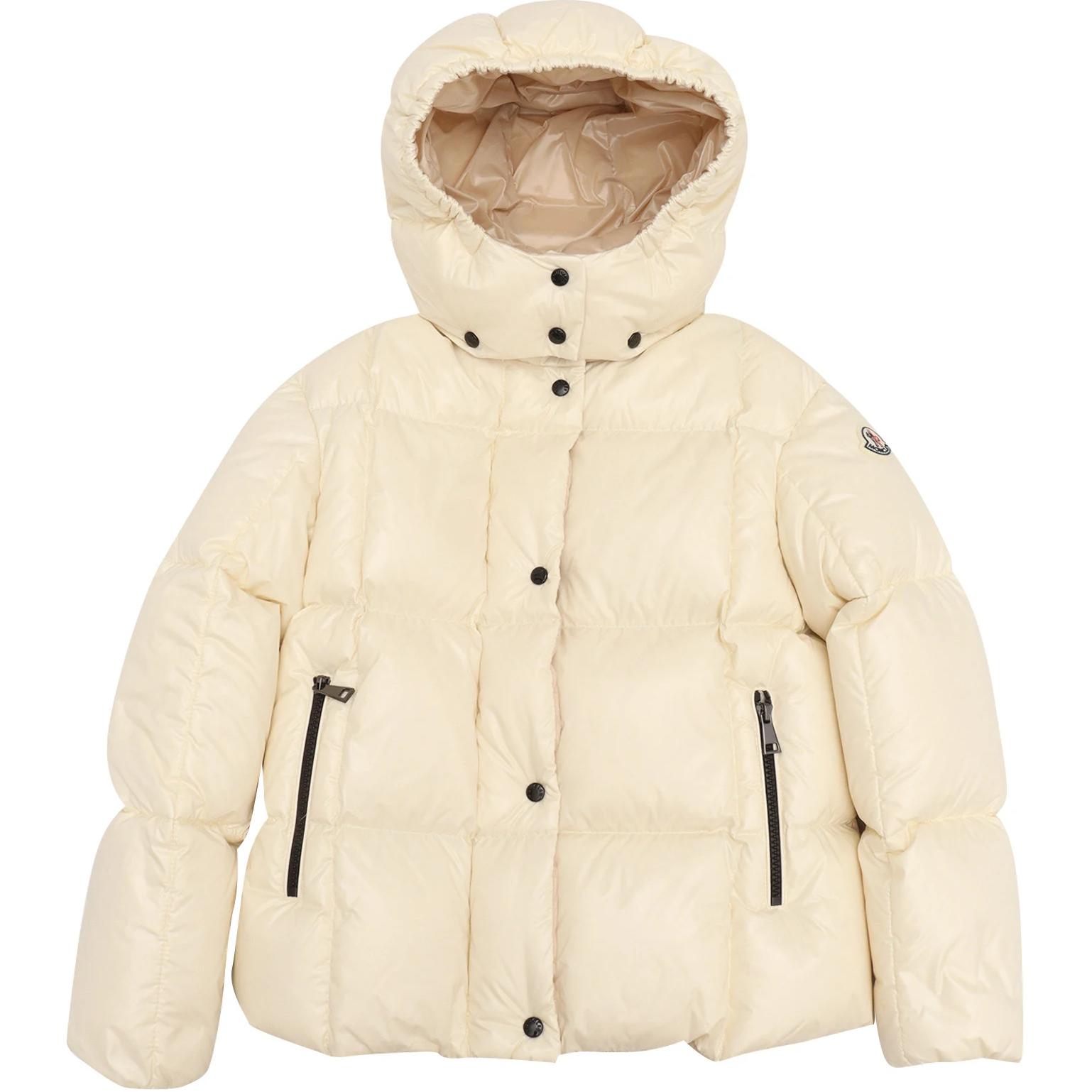 

Moncler Пуховик Parana Series бежевый для детей от 3 до 7 лет