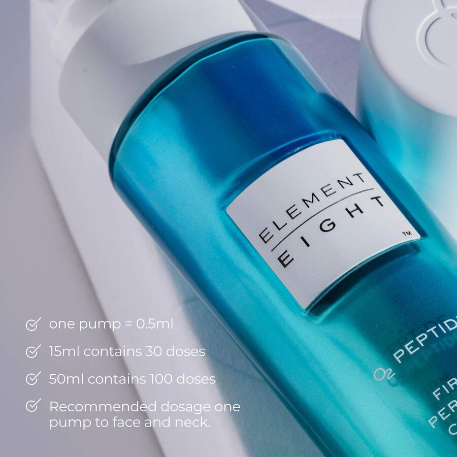 Сыворотка Element Eight — Увлажняющий Mini O2 Peptide Firm Perfect для кожи, склонной к морщинам и старению, 15 мл — фото 2