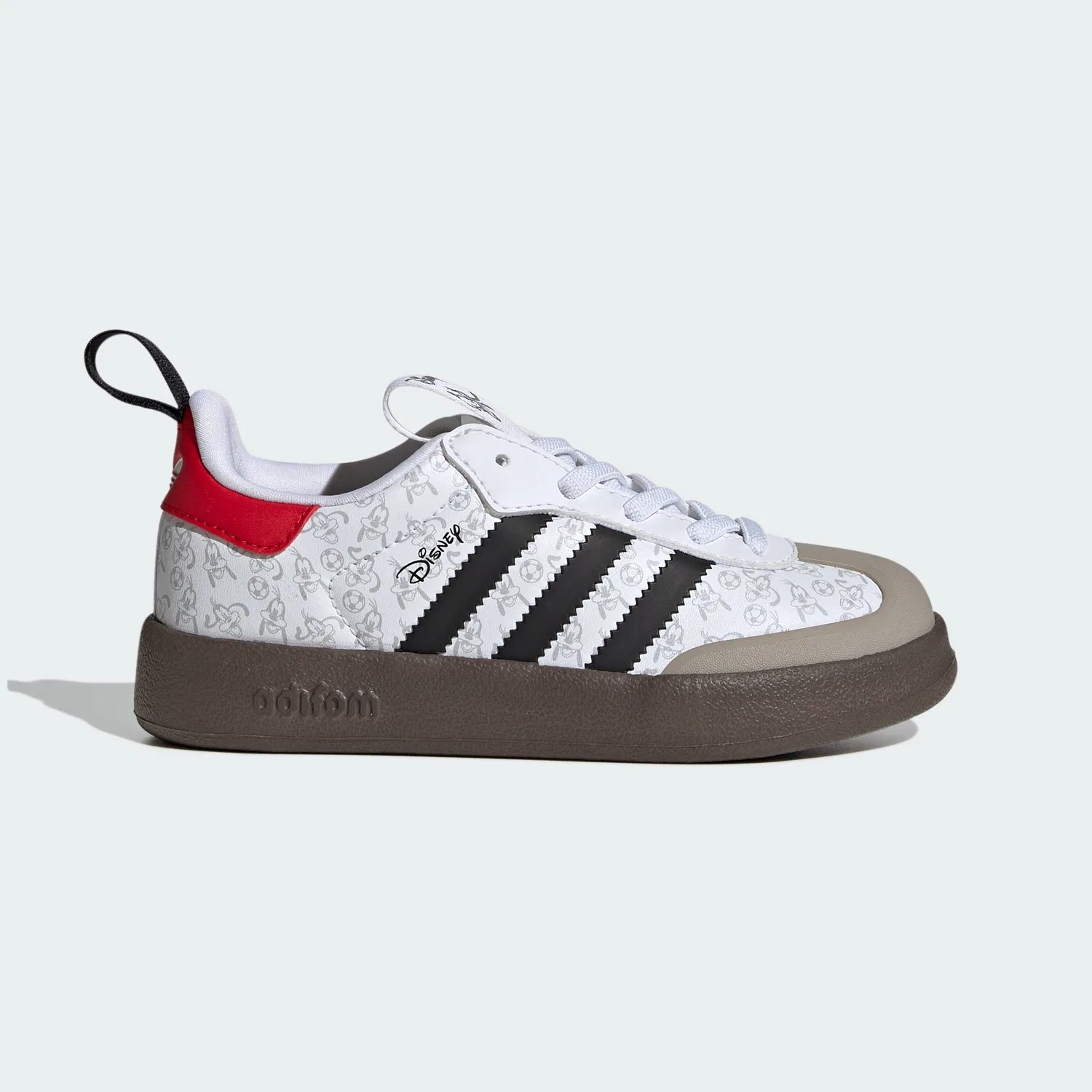Кроссовки, Disney Adifoam Samba 360, Adidas, белый/черный — фото 2