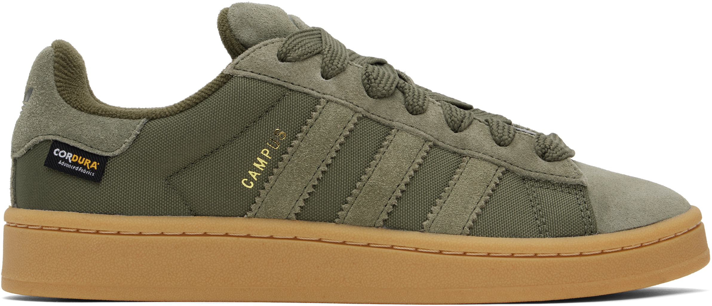 

Кроссовки цвета хаки Campus 00-х Adidas Originals