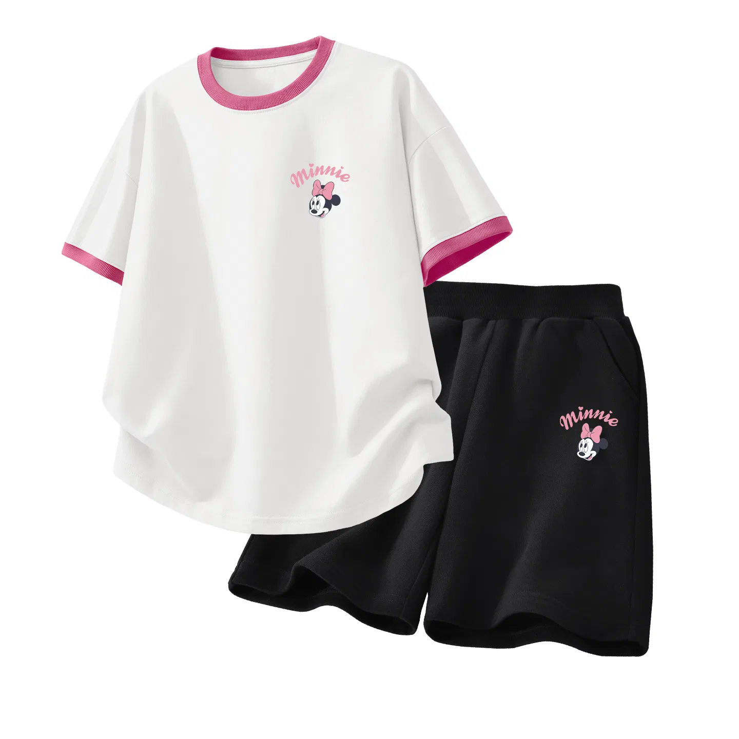 Детский спортивный костюм Casual Sportswear 2 Piece Set Disney, Di Raise Eye K White Red+Di Raise Eye K Black