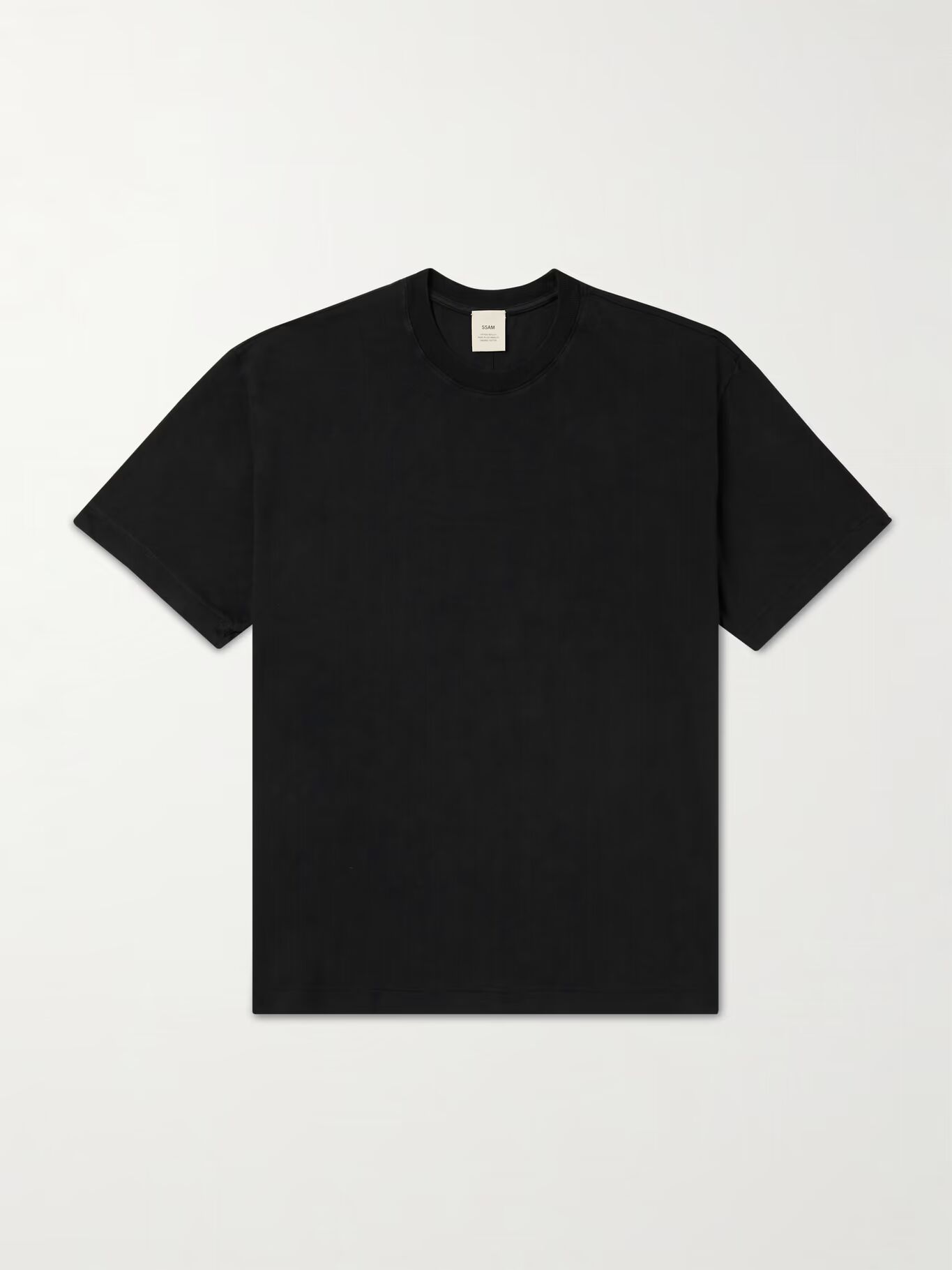 

Футболка Charlie Organic Cotton-Jersey SSAM, черный