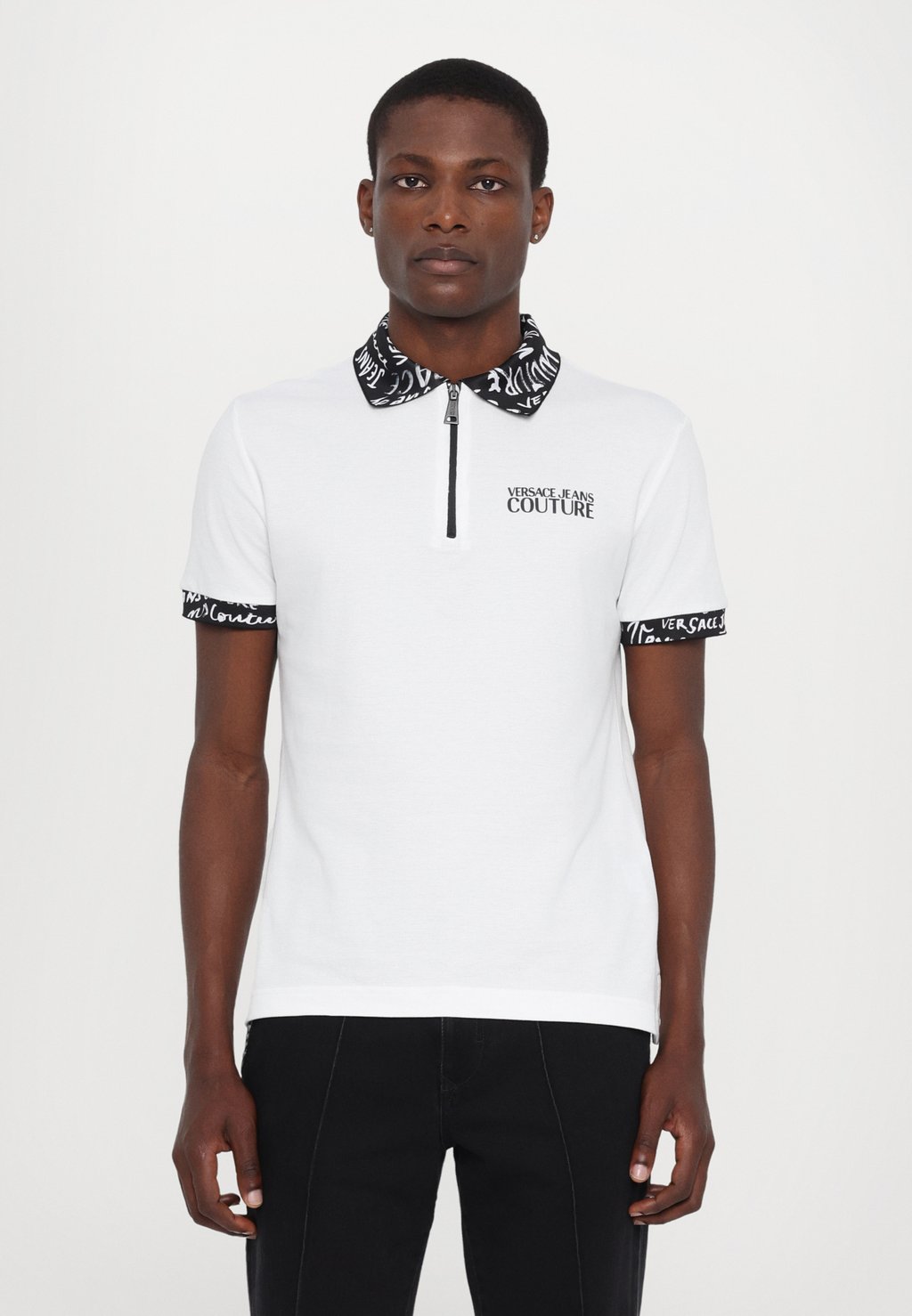 

Рубашка поло Versace Jeans Couture, белый