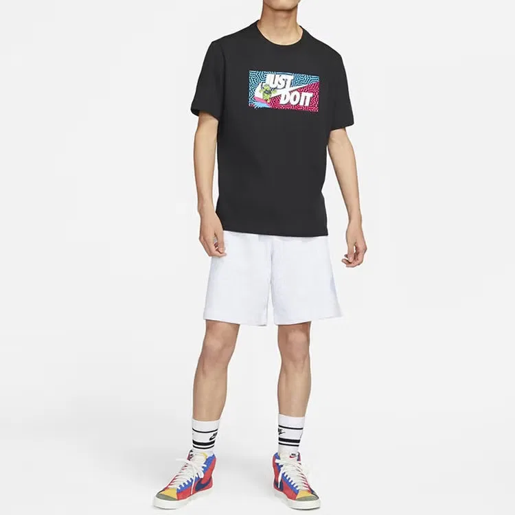 Футболка с принтом DQ1088 Nike, черный — фото 3