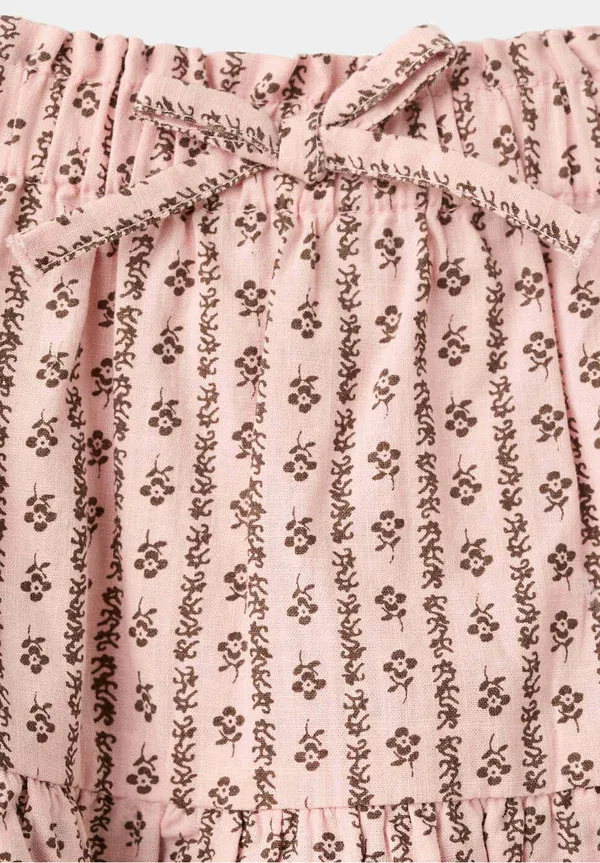 Детская юбка Mango Kids, розовый — фото 4