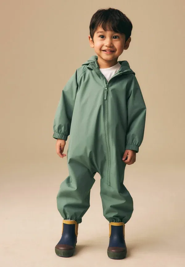 Комплект из 2 предметов дождевик водонепроницаемый rainsuit Next Navy, Khaki, темно-синий/хаки — фото 2