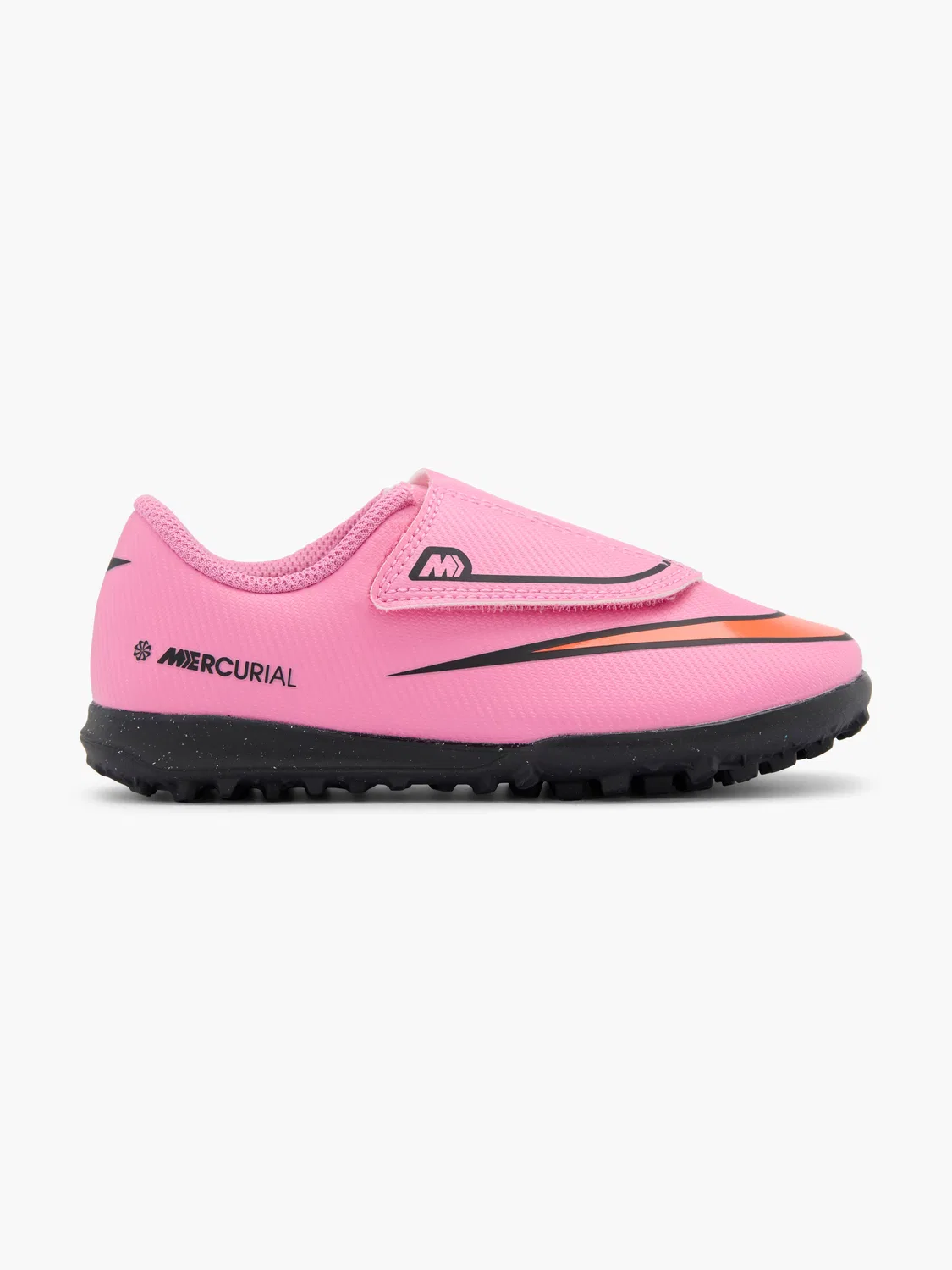 Детские футбольные бутсы для девочек с носками Nike JR VAPOR 16 CLUB TF PS V, розовый