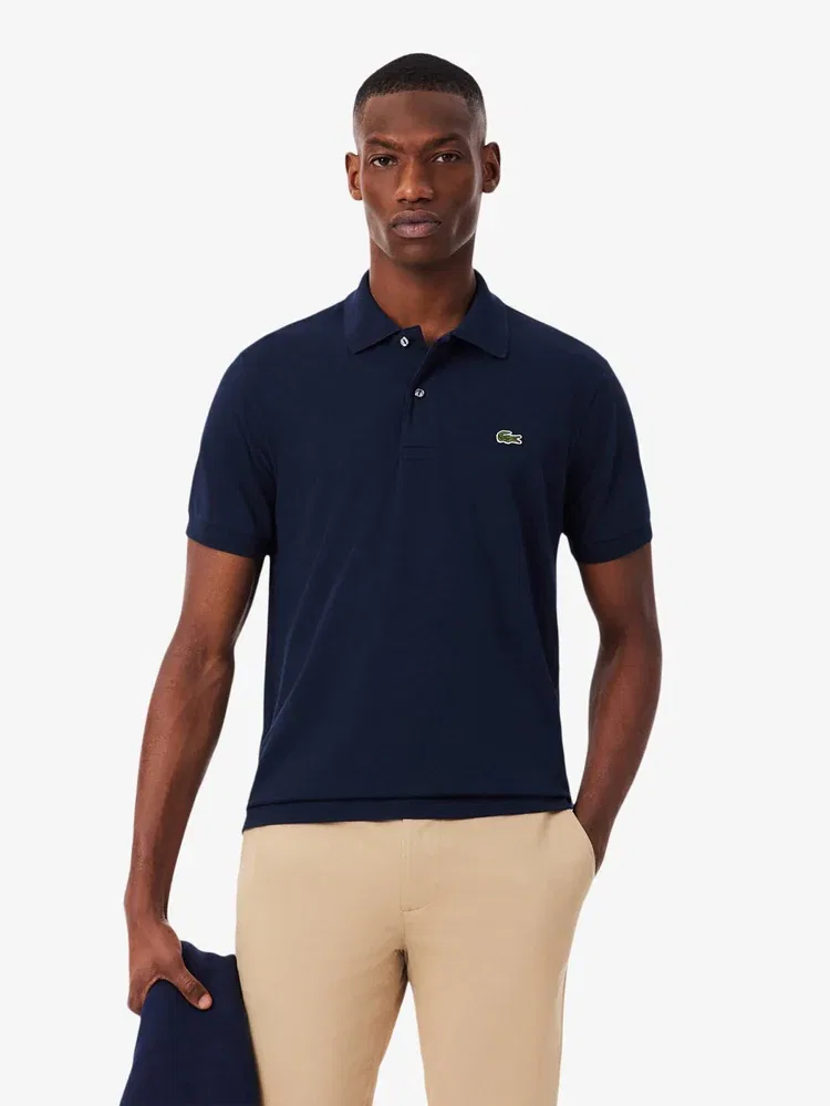 Футболка поло классического кроя LIGHT LACOSTE, Navy