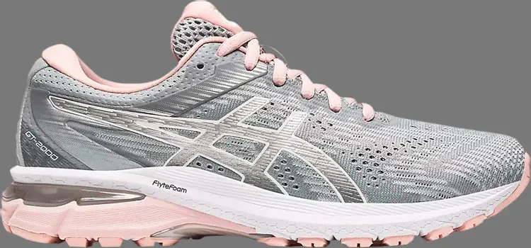 

Кроссовки wmns gt 2000 8 'sheet rock pure silver' Asics, серый