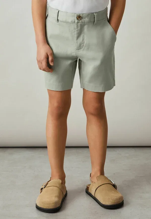 Шорты хлопковые Reiss pistachio, фисташковый — фото 2