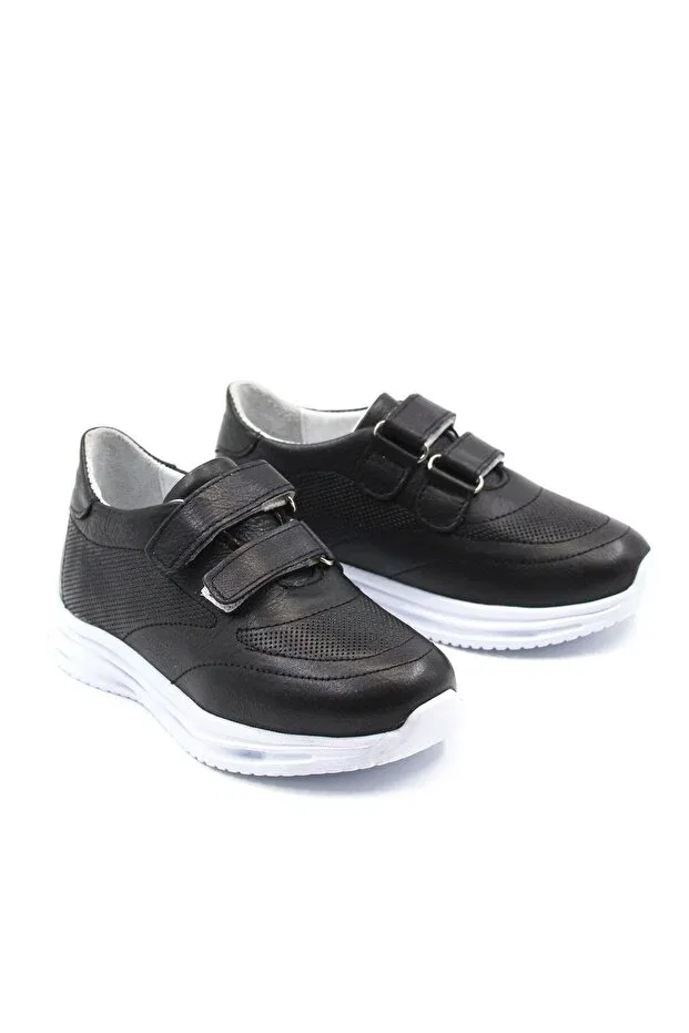 Детские повседневные туфли для девочек с принтом Sportswear Ayakkabıhane, Black