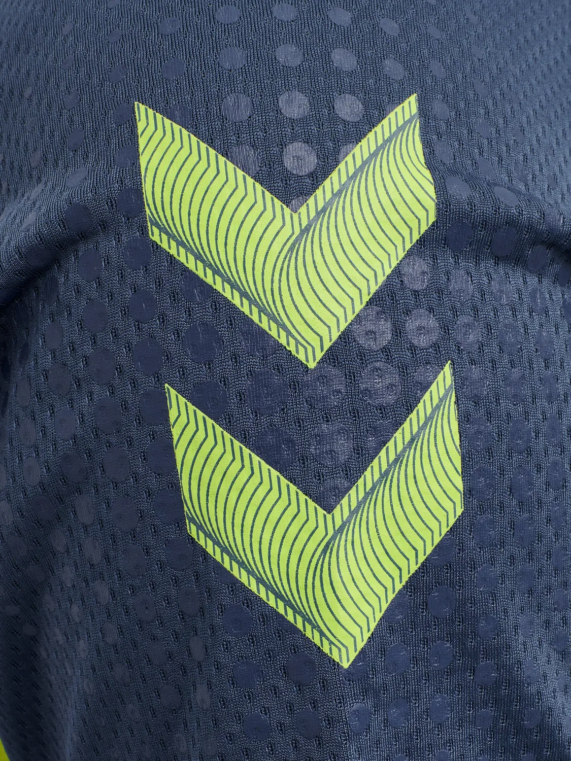 Рубашка Hummel Performance Shirt Lead темно-синего цвета — фото 4