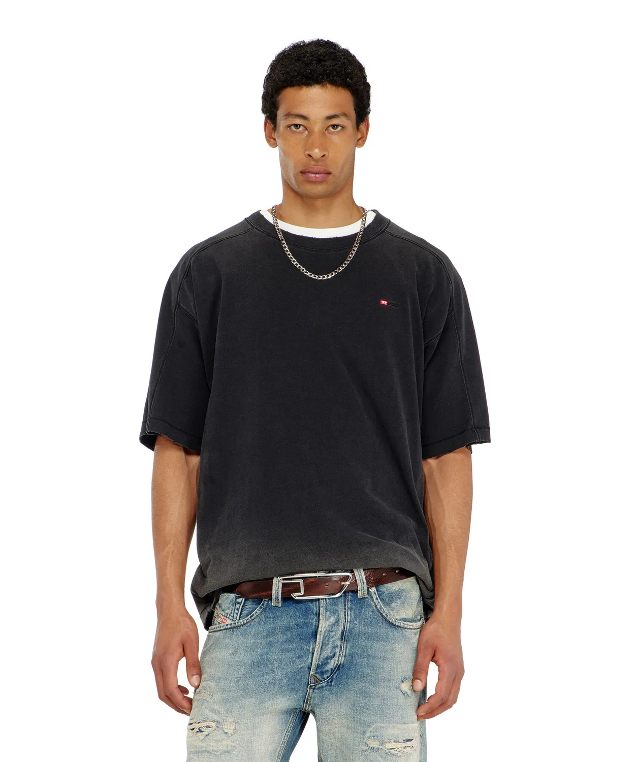Мужская футболка с коротким рукавом T-CROX DIESEL, Black