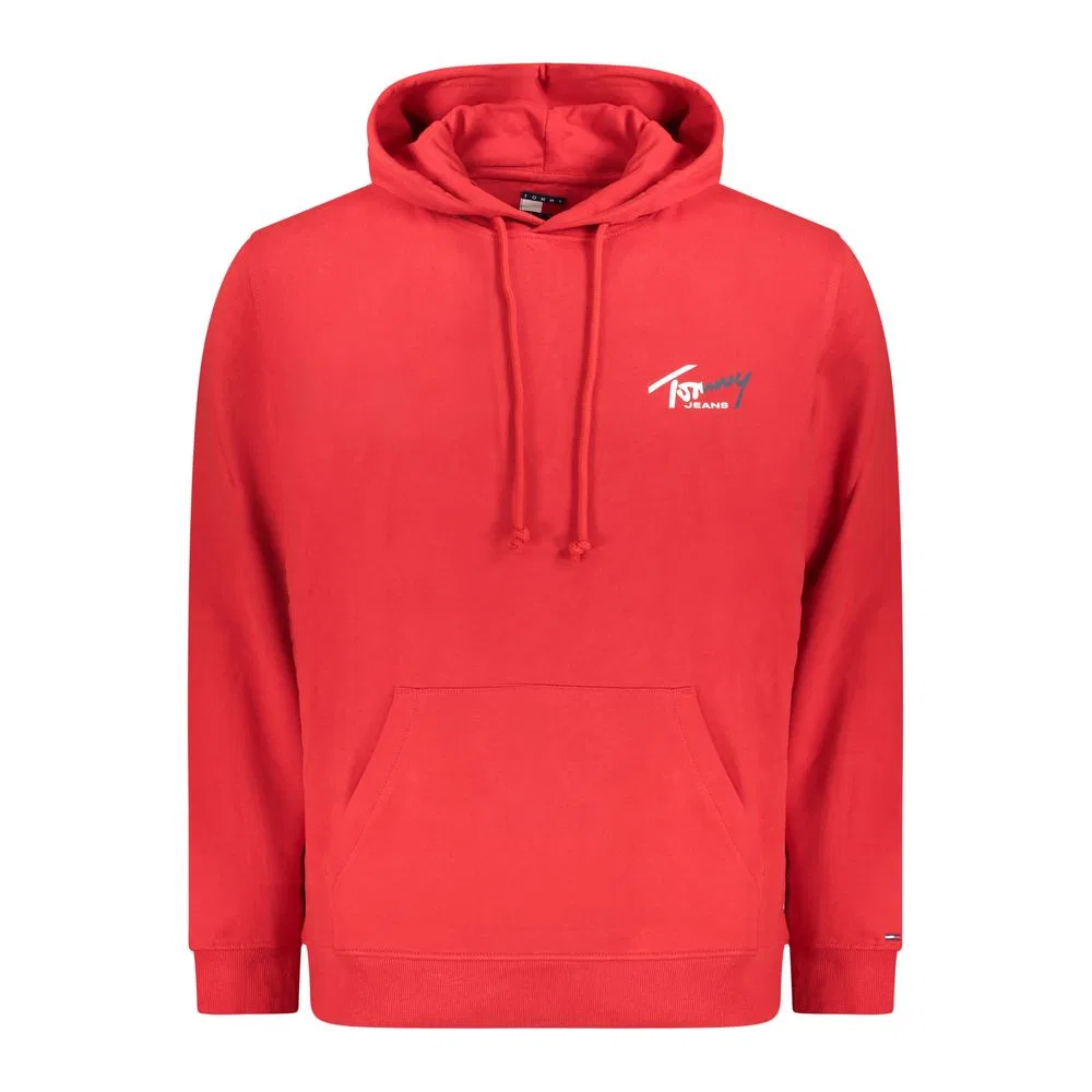 Мужской свитшот с капюшоном на молнии Tommy Hilfiger, Red