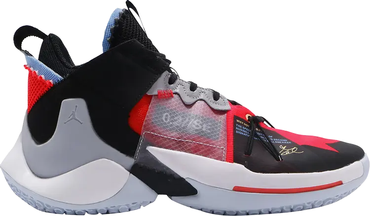 

Кроссовки Jordan Why Not Zer0.2 SE PF Red Orbit, красный