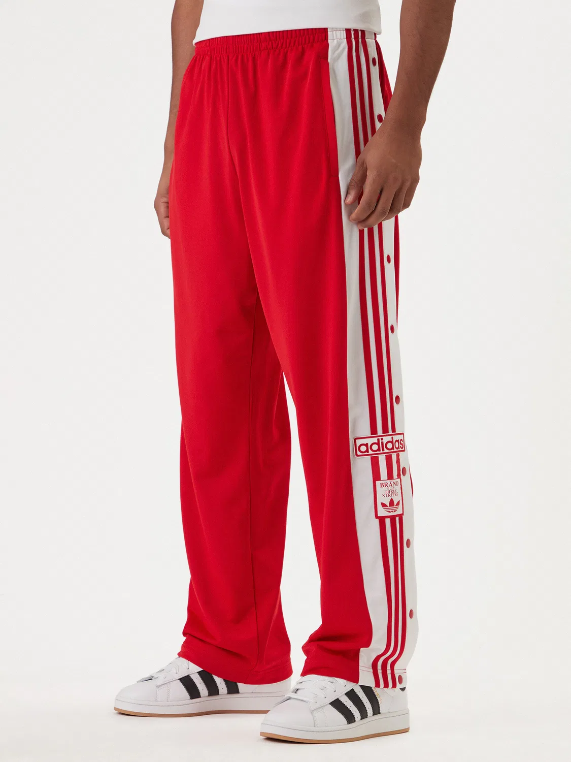 Мужские спортивные штаны стандартного кроя Adibreak Classic Adidas, красный